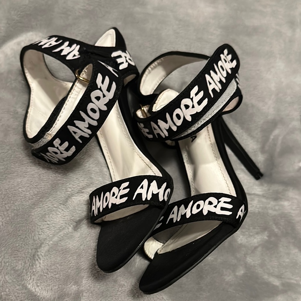 Black Stiletto Heels